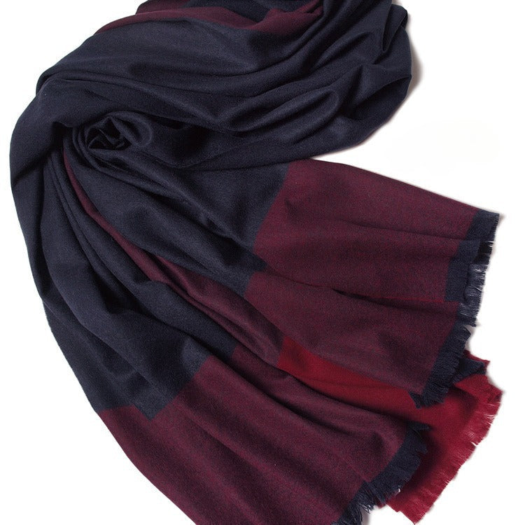 Pure cashmere scarf, cashmere, autumn and winter, shawl.