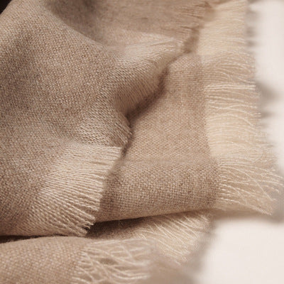 Pure cashmere scarf, cashmere, autumn and winter, shawl.