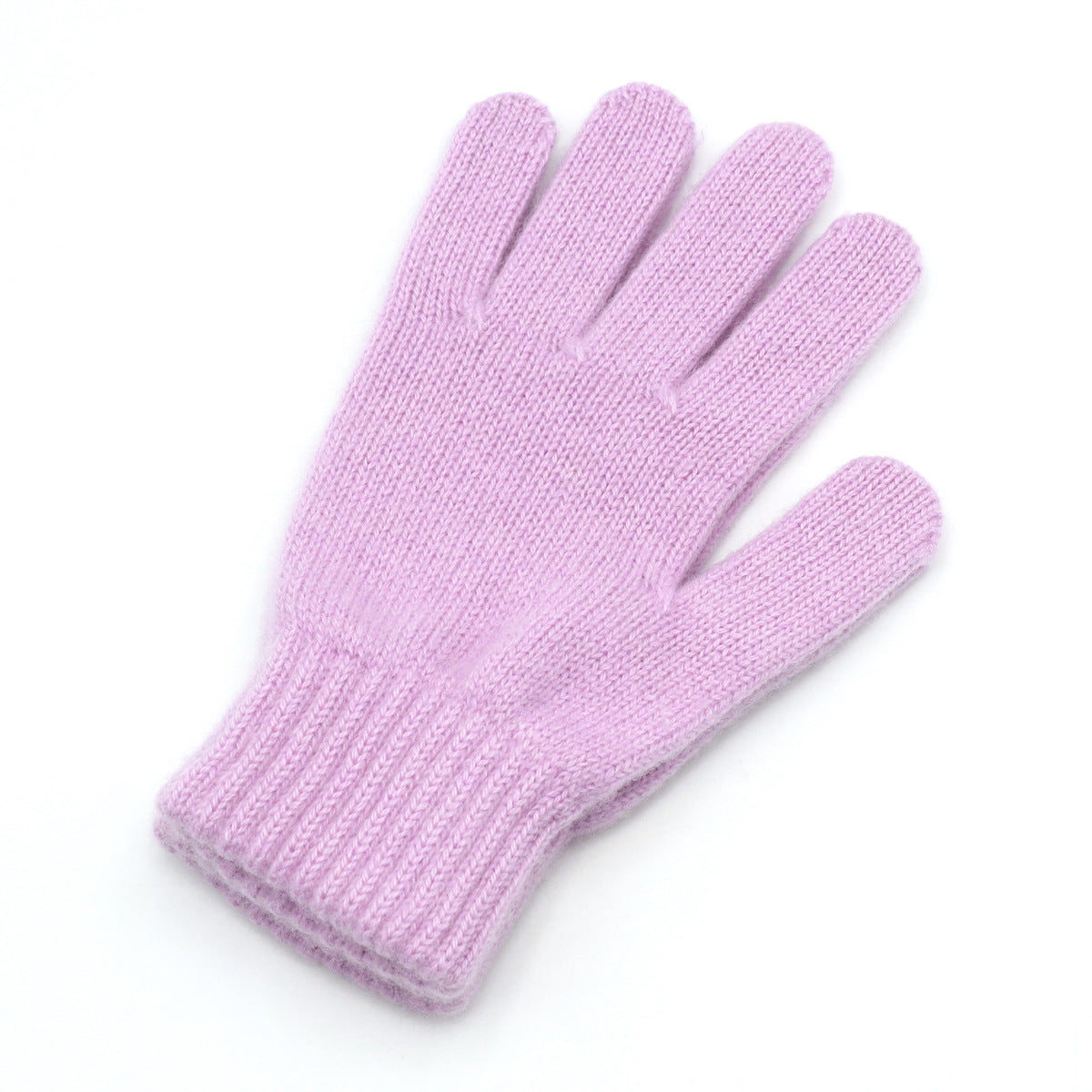 Thickened Children's Cashmere Gloves 100 Pure Cashmere, Warm, Knitted, Gloves