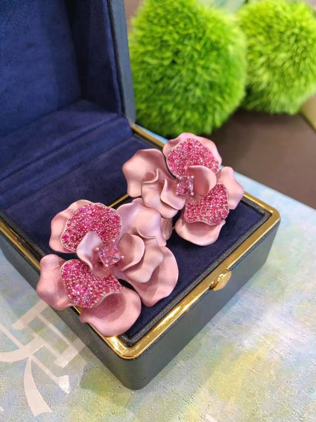 Jewelry aluminum Earrings set spinel Earrings