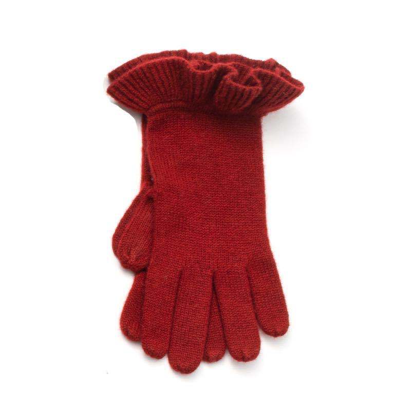 Women, pure cashmere, thermal, knitted, gloves