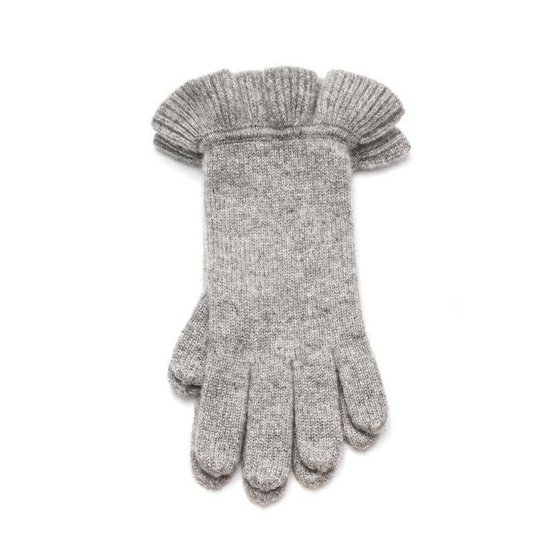 Women, pure cashmere, thermal, knitted, gloves