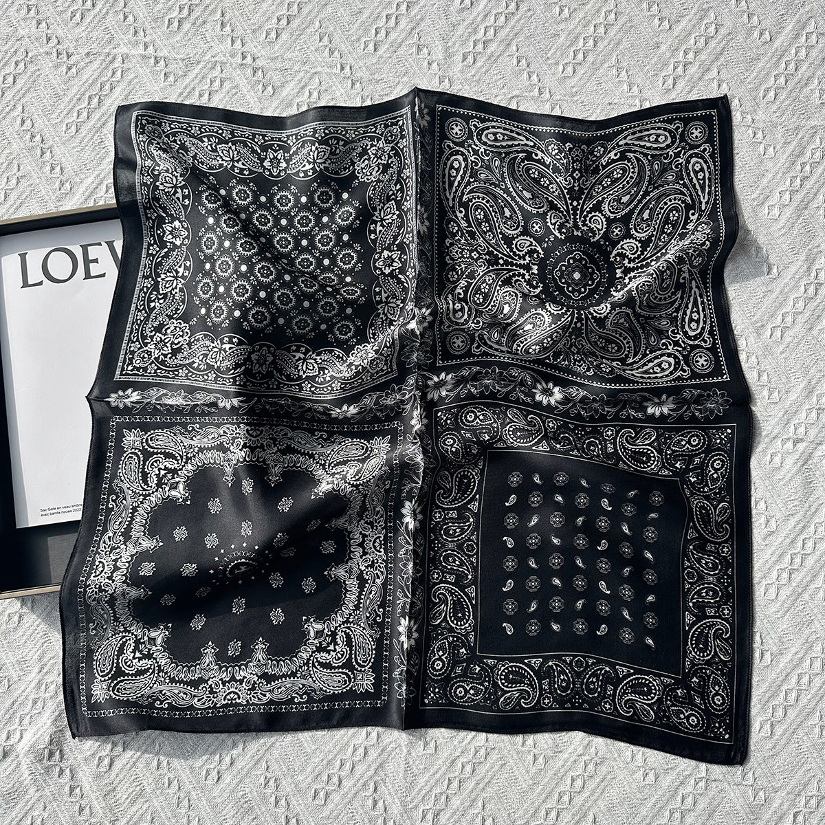 100% silk scarf for women 65*65