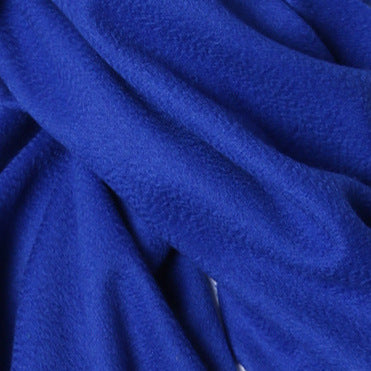 cashmere top cashmere , sapphire blue cashmere, big scarf, shawl.