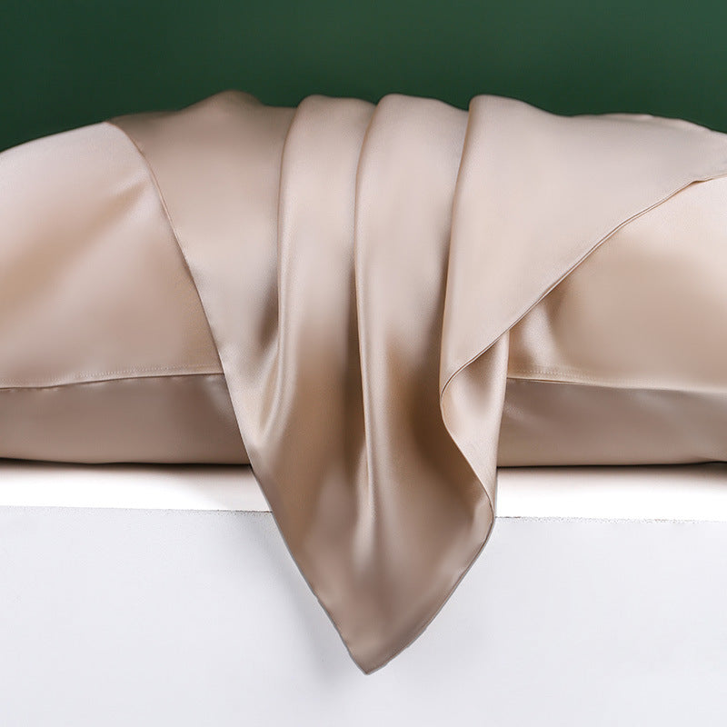 22 mmi, silk pillowcase, glossy, envelope, double-sided silk 100% mulberry silk, pillowcase 48 * 74