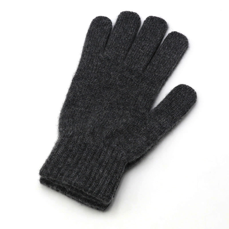 Cashmere gloves, 100 pure cashmere for men and women, touch screen, knitted.