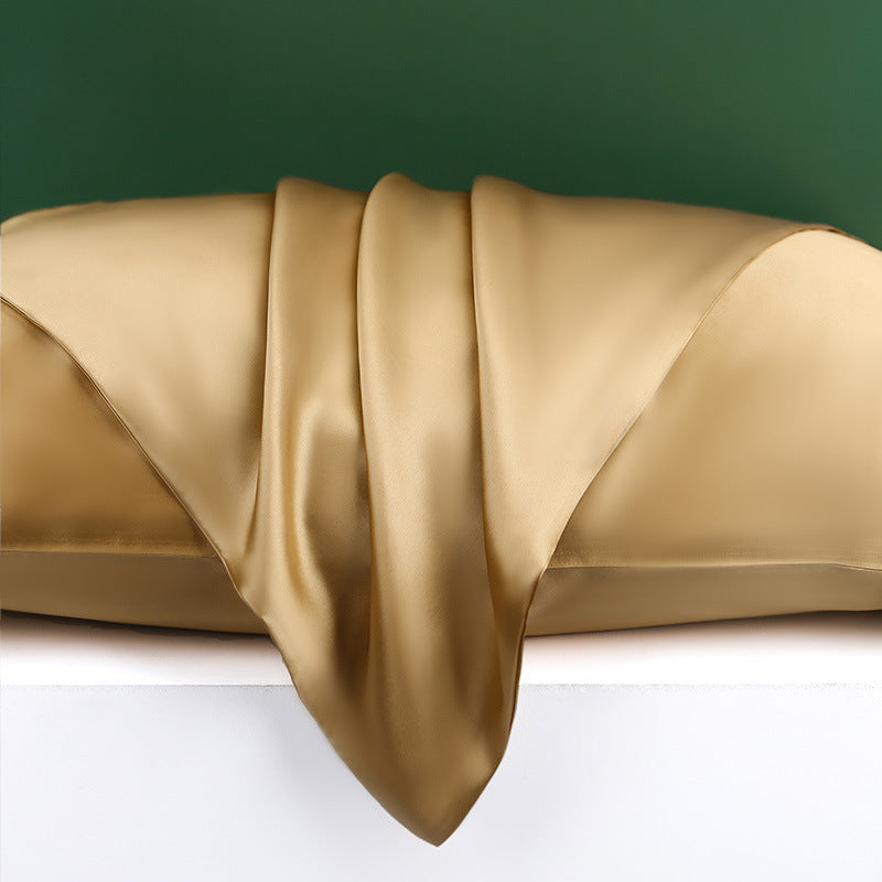 22 mmi, silk pillowcase, glossy, envelope, double-sided silk 100% mulberry silk, pillowcase 48 * 74