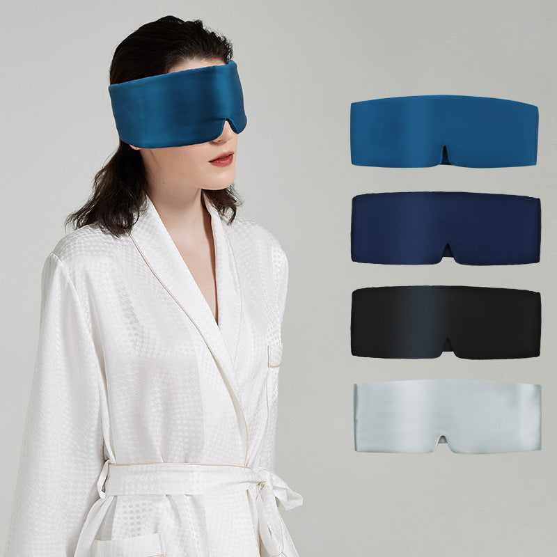 19 mmi, fully enclosed silk, big blindfold, breathable shading