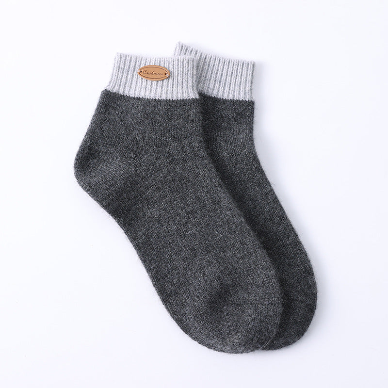 Cashmere socks, women's 100% pure cashmere, knitted socks