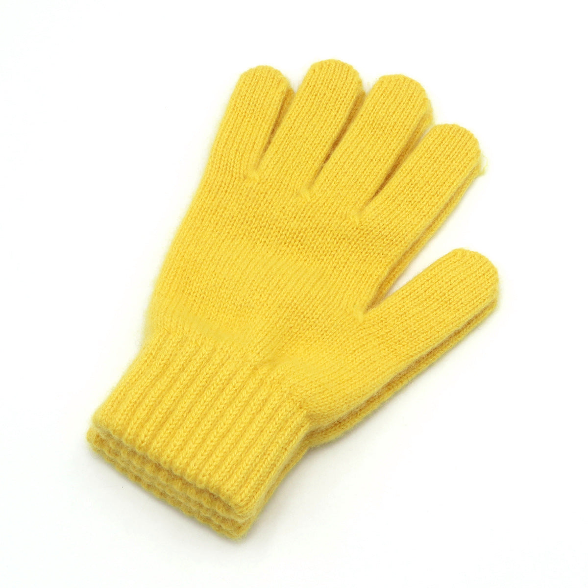 Thickened Children's Cashmere Gloves 100 Pure Cashmere, Warm, Knitted,   Gloves