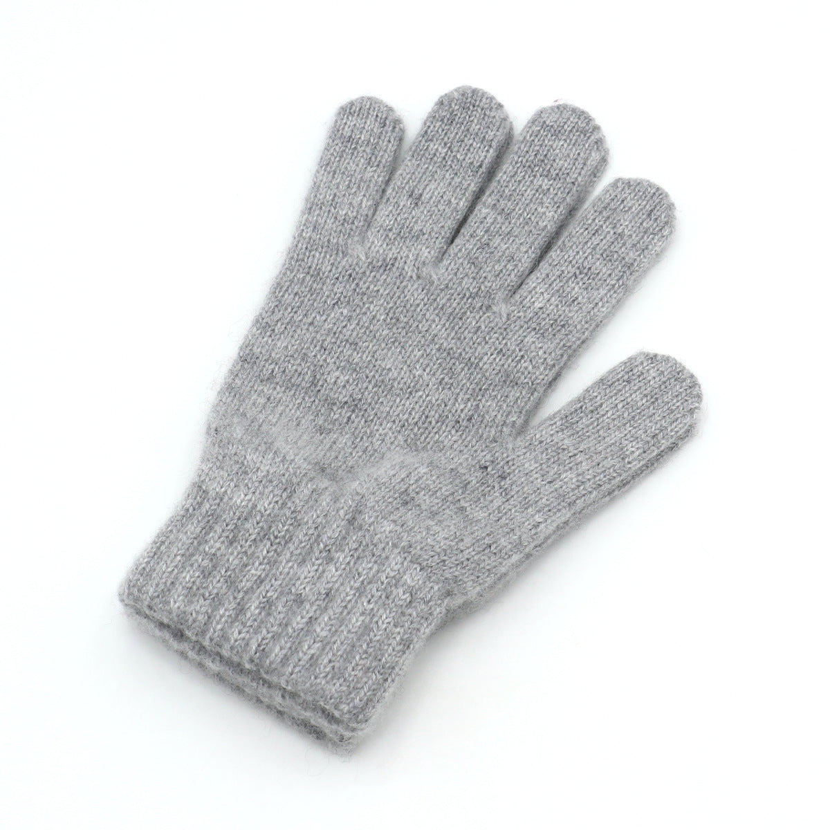 Thickened Children's Cashmere Gloves 100 Pure Cashmere, Warm, Knitted,   Gloves