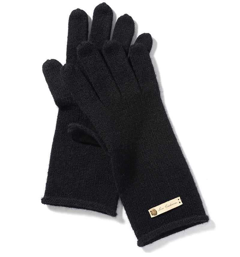 Women, pure cashmere, knitted, gloves, warm