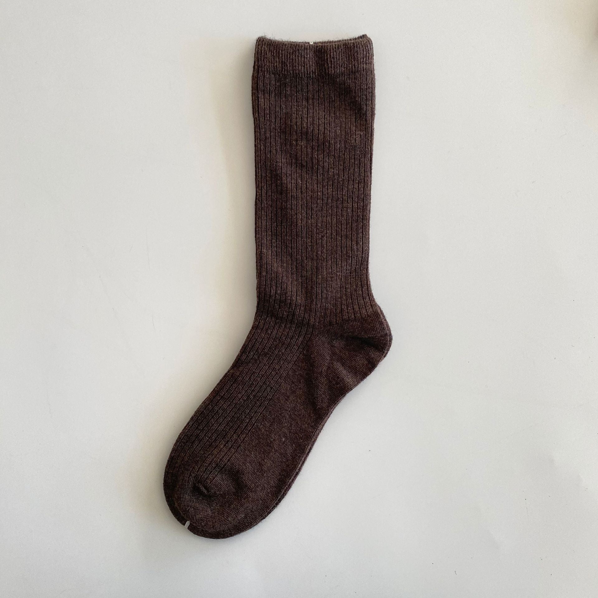 Cashmere men's and women's thermal socks, cashmere, wool-blend, high-waisted thermal socks