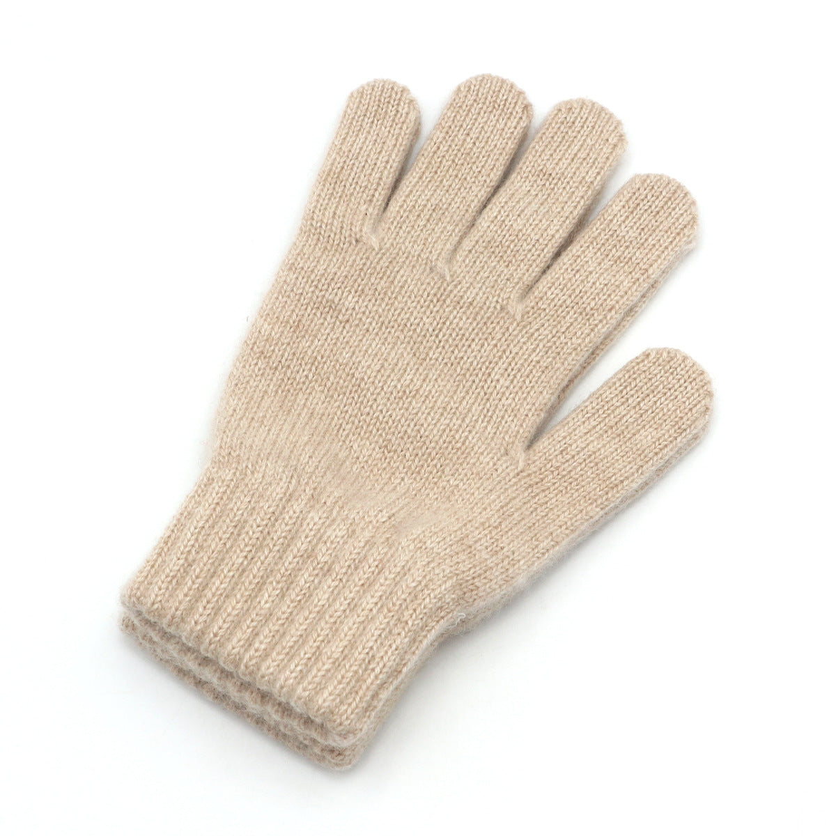 Thickened Children's Cashmere Gloves 100 Pure Cashmere, Warm, Knitted,   Gloves