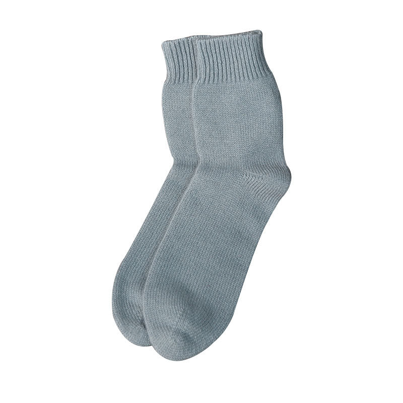 Thickened, knitted, warm, pure cashmere, socks