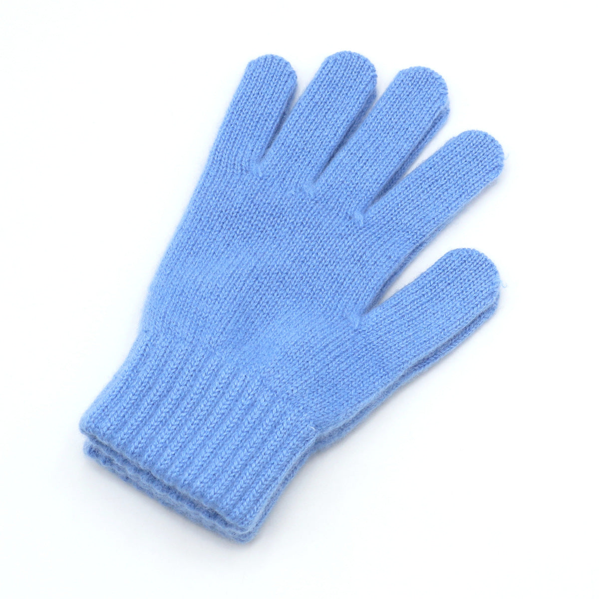 Thickened Children's Cashmere Gloves 100 Pure Cashmere, Warm, Knitted,   Gloves