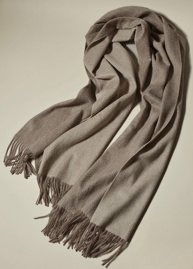 Selected high quality, high density, thickened, double-sided pure cashmere, large shawl, cashmere scarf