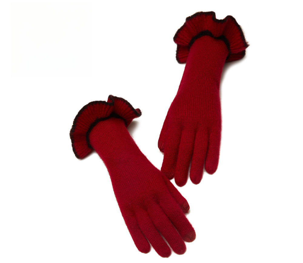 Women, cashmere, gloves, thermal, cashmere gloves